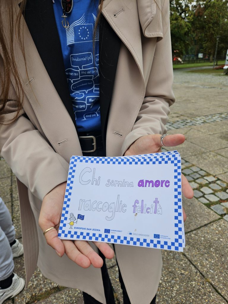 Ambasadori Europskog parlamenta u Čakovcu obilježili Europski dan jezika uz „Karticu za srce“