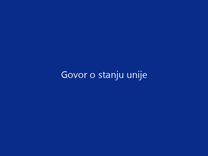 Govor o stanju unije